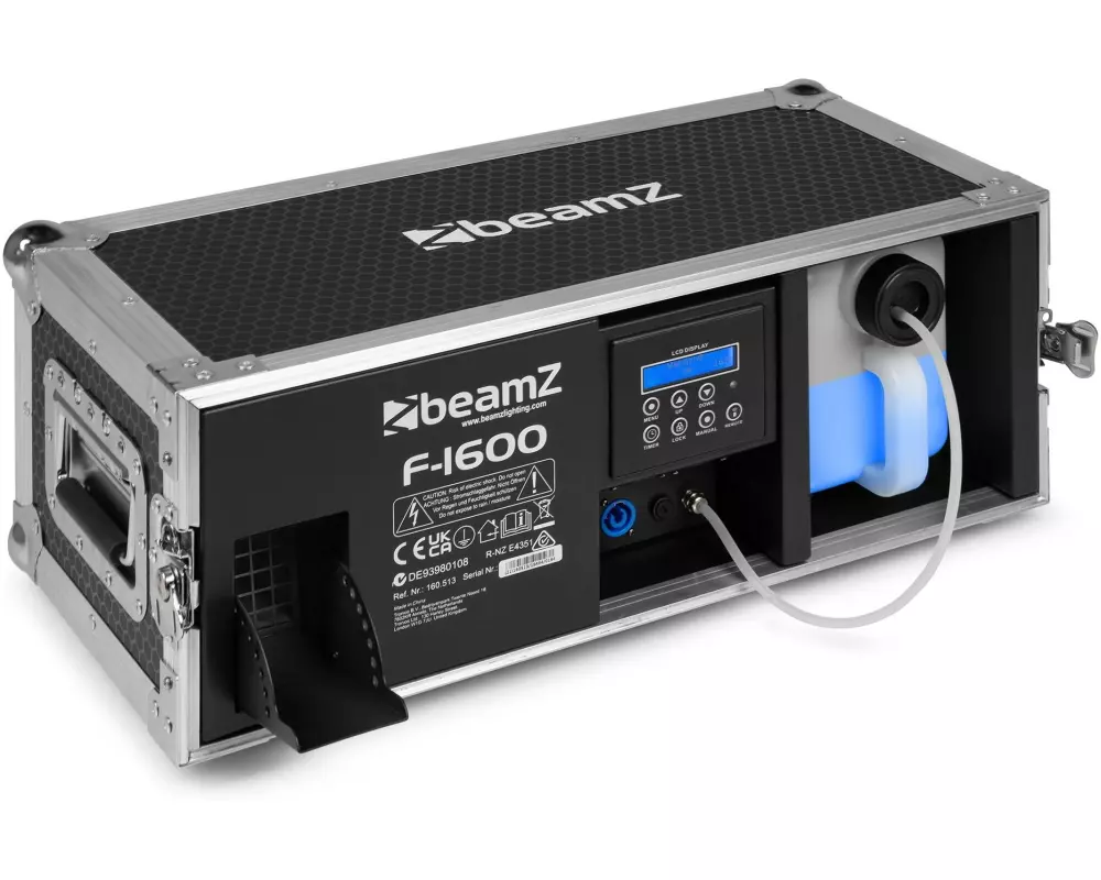 BeamZ F1600 Fazer Nebelmaschine DMX 1600 W im Flightcase