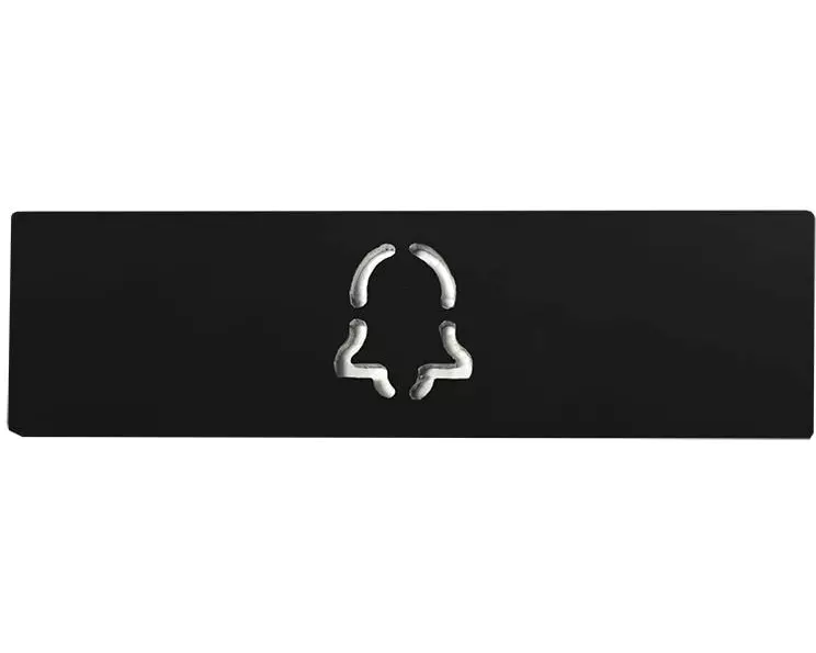 Doorbird Namensschild für eine Ruftaste für D21x-Serie