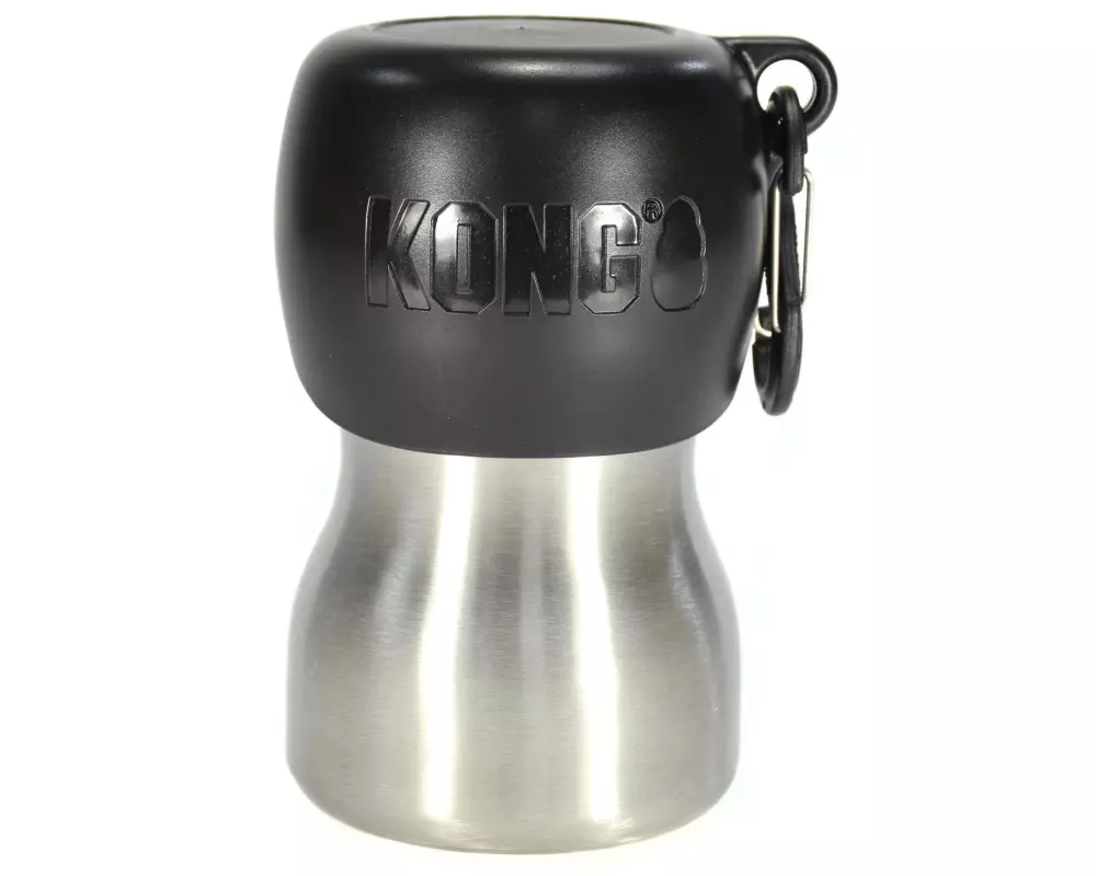 Kong H2O Wasserflasche Schwarz, 280 ml