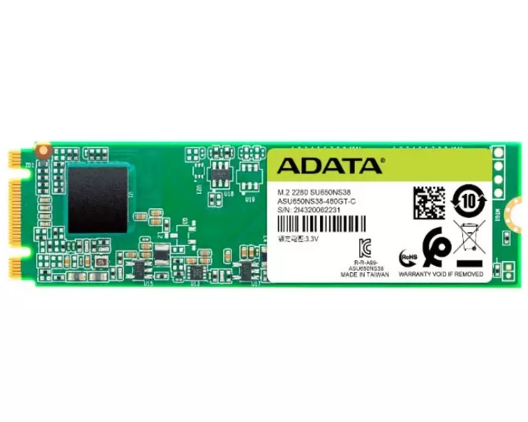 ADATA SSD Ultimate SU650 M.2 2280 SATA 480 GB