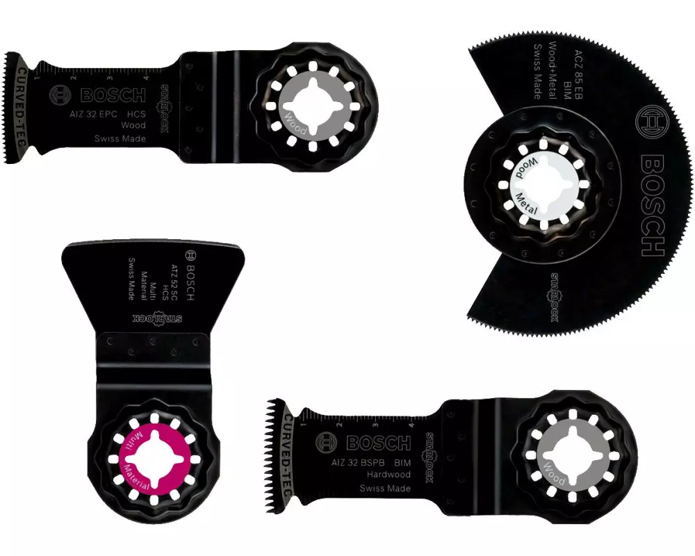 Bosch Professional Zubehörset Bodenbeläge, 4 Teile