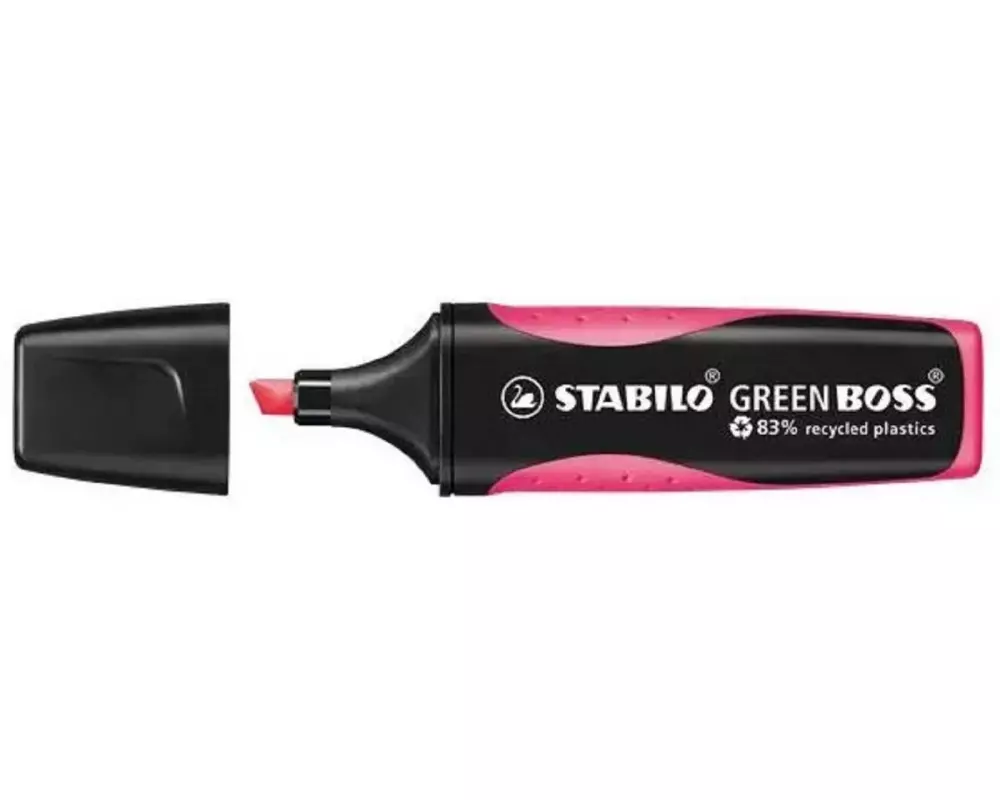 STABILO Textmarker Greenboss Pink, 10 Stück