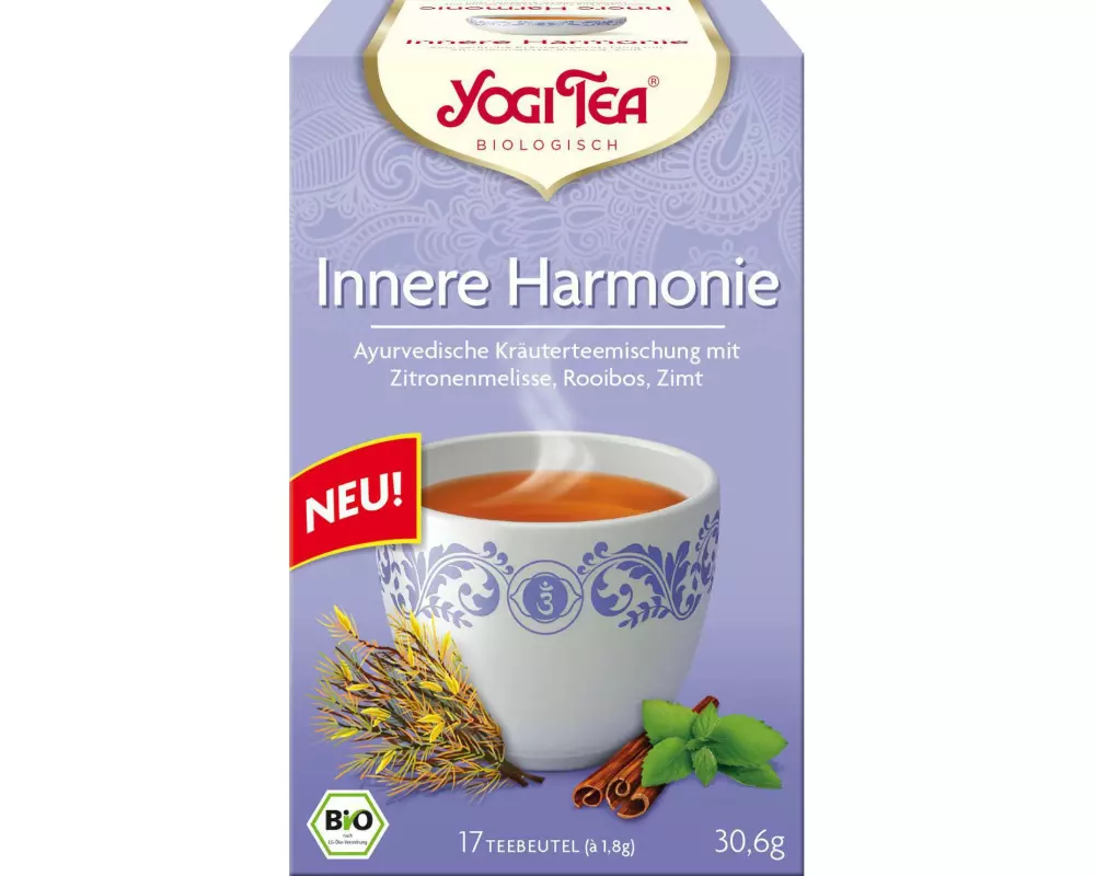Yogi Tea Teebeutel Bio Innere Harmonie Pack 17 x 1.8 g