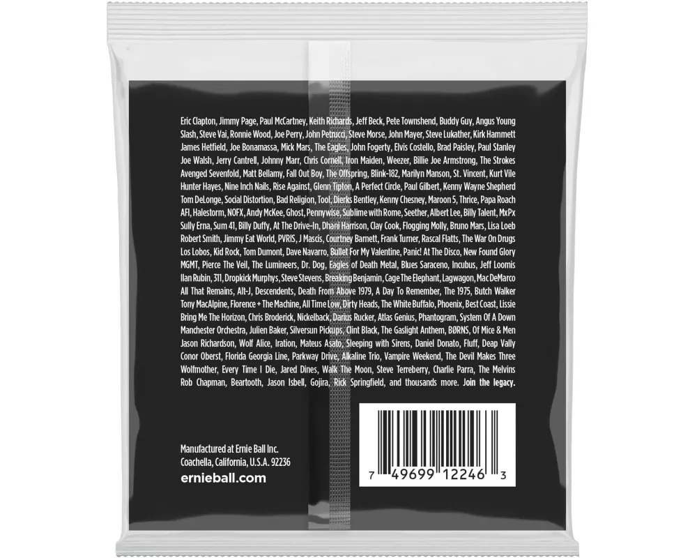 Ernie Ball Gitarrensaiten 2246 Slinky Stainless Steel – Regular 10-46