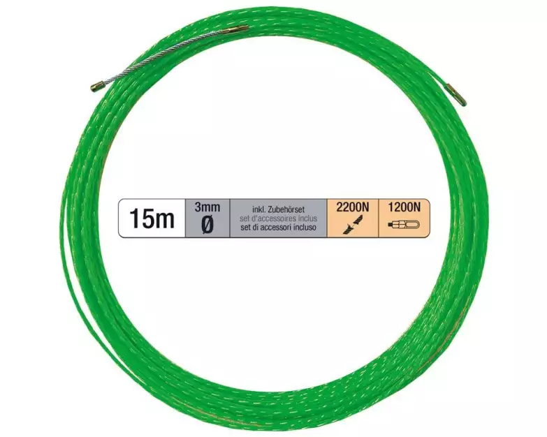 STEFFEN Kabeleinzug 15m Ø 3 mm