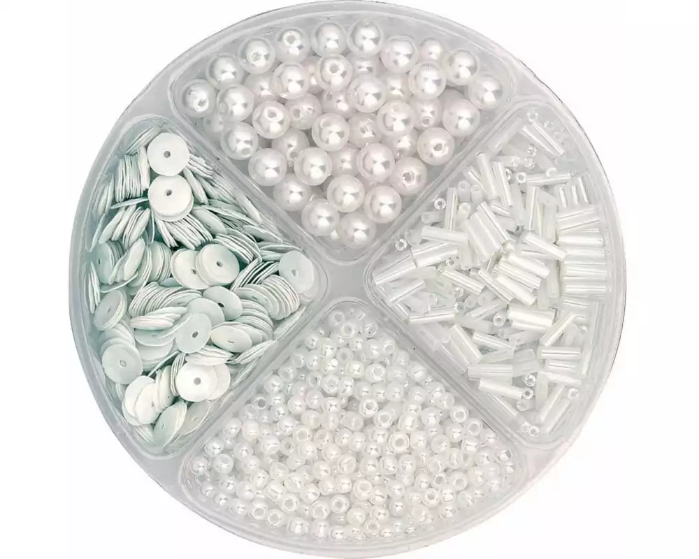 Knorr Prandell Kunststoffperlen 30 g Weiss