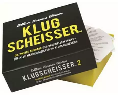 Kylskapspoesi AB Kartenspiel Klugscheisser 2 Black Edition -DE-