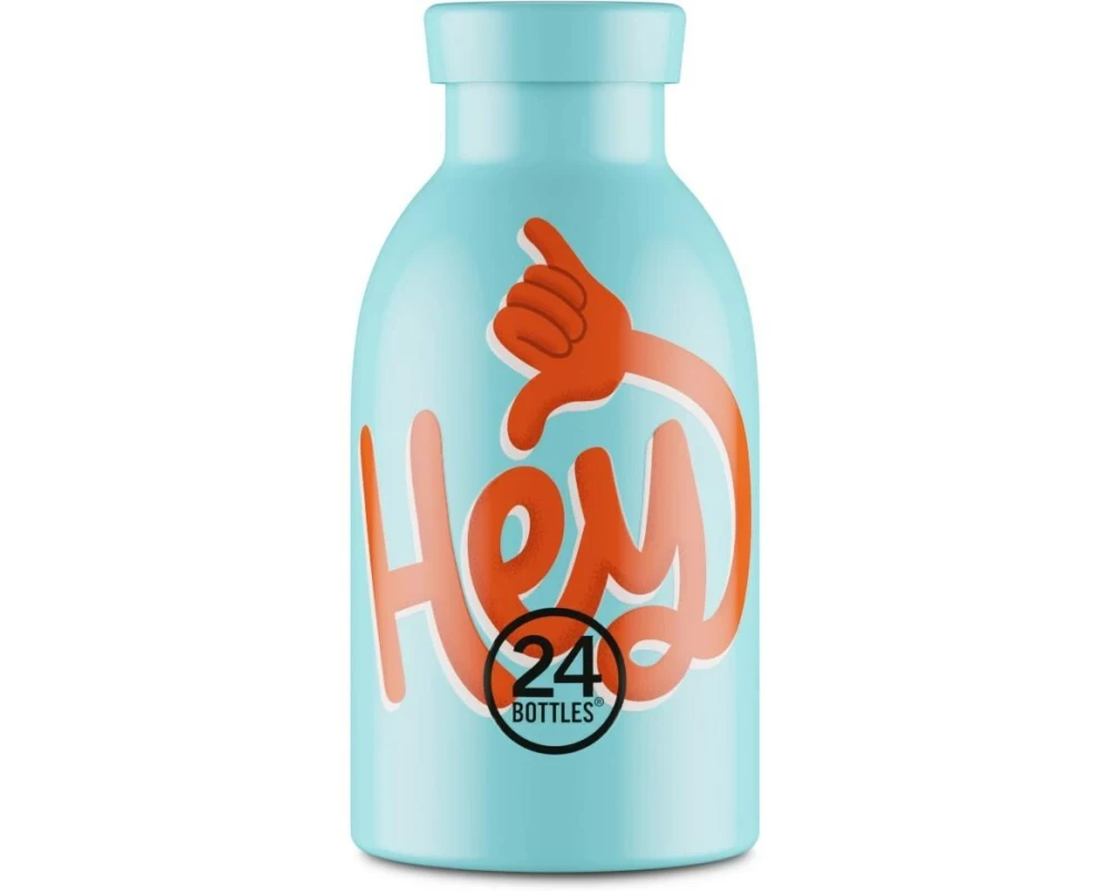 24Bottles Thermosflasche Clima Hey! 330 ml, Blau