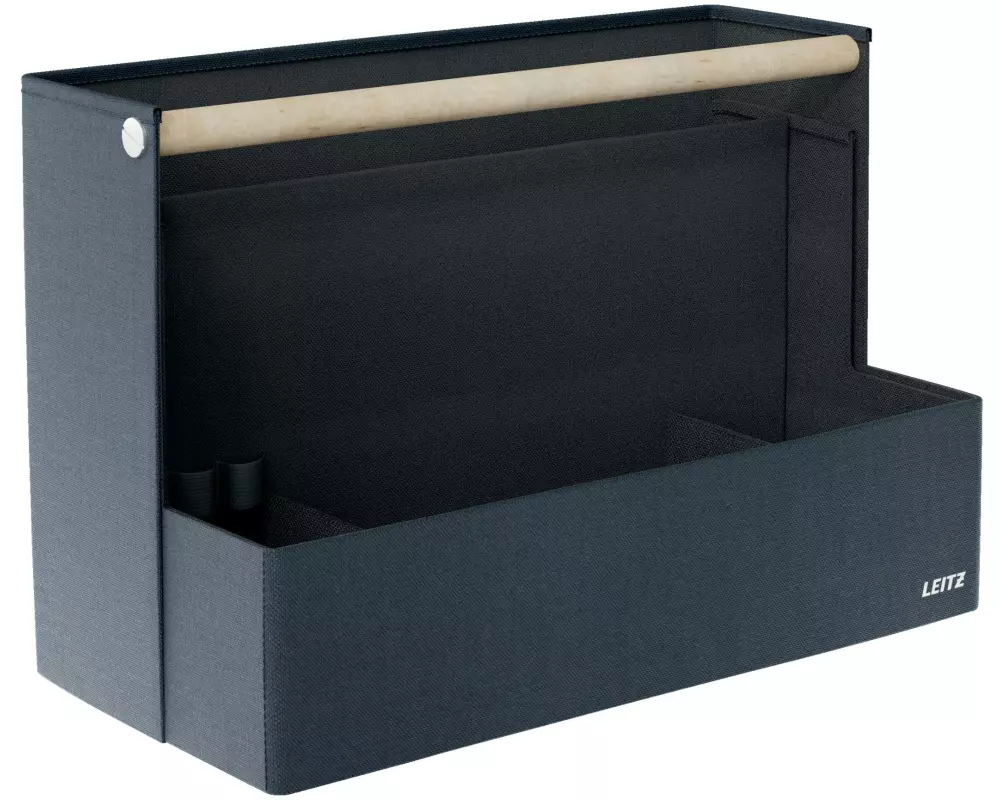 Leitz Ergo Schreibtisch-Organizer aus Stoff, Samtgrau