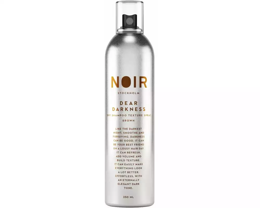 Noir Stockholm Dear Darkness Dry Shampoo and Text Brunettes 250 ml