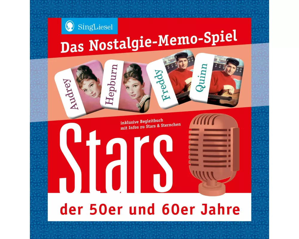 Unsere geliebten Stars - Das Memo-Spiel