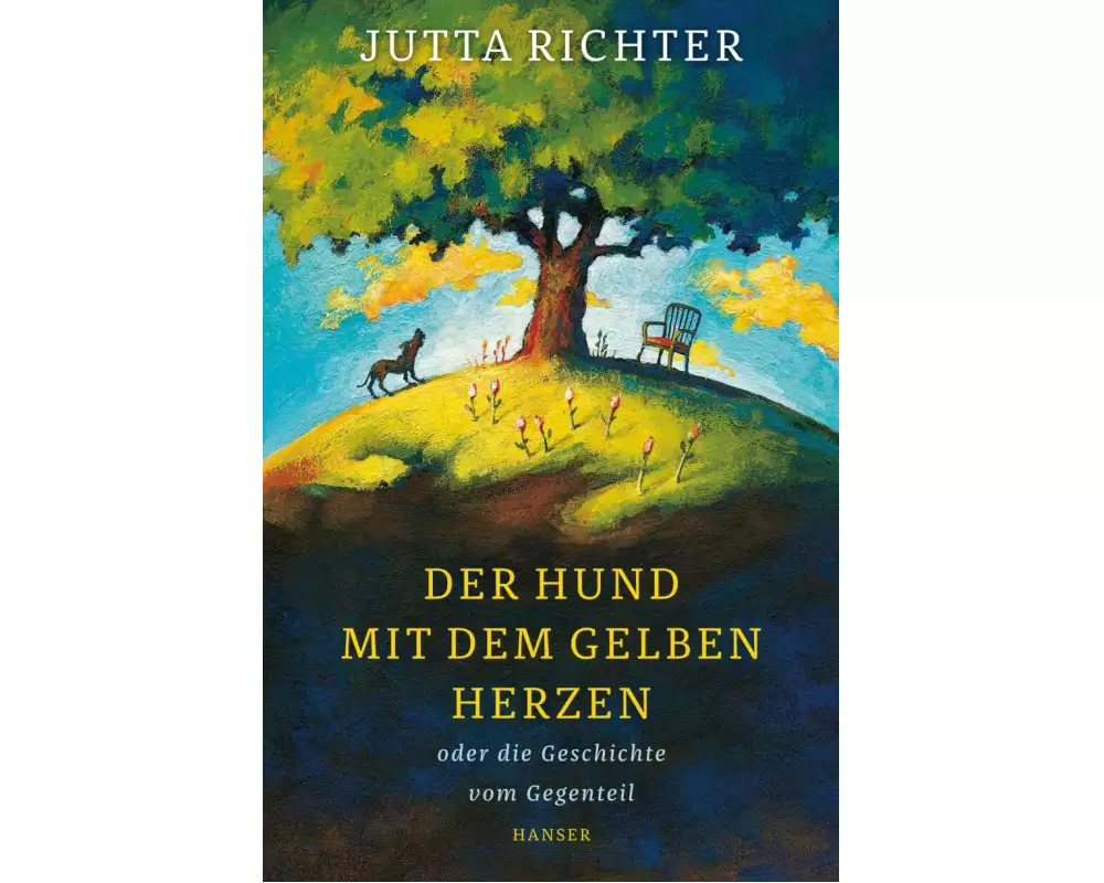 Der Hund mit dem gelben Herzen