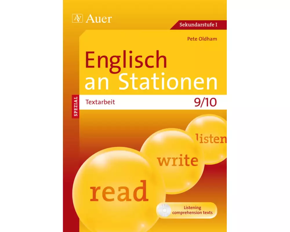 Englisch an Stationen Spezial Textarbeit 9/10