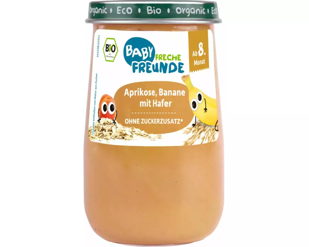 Freche Freunde Früchte Aprikose, Banane & Hafer 190 g