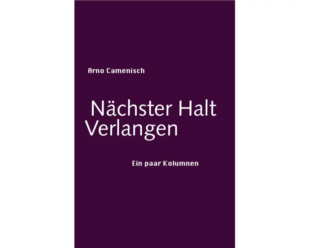 Nächster Halt Verlangen