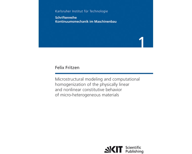 Microstructural modeling and computational homogenization of the physically linear and nonlinear constitutive behavior of micro-heterogeneous material