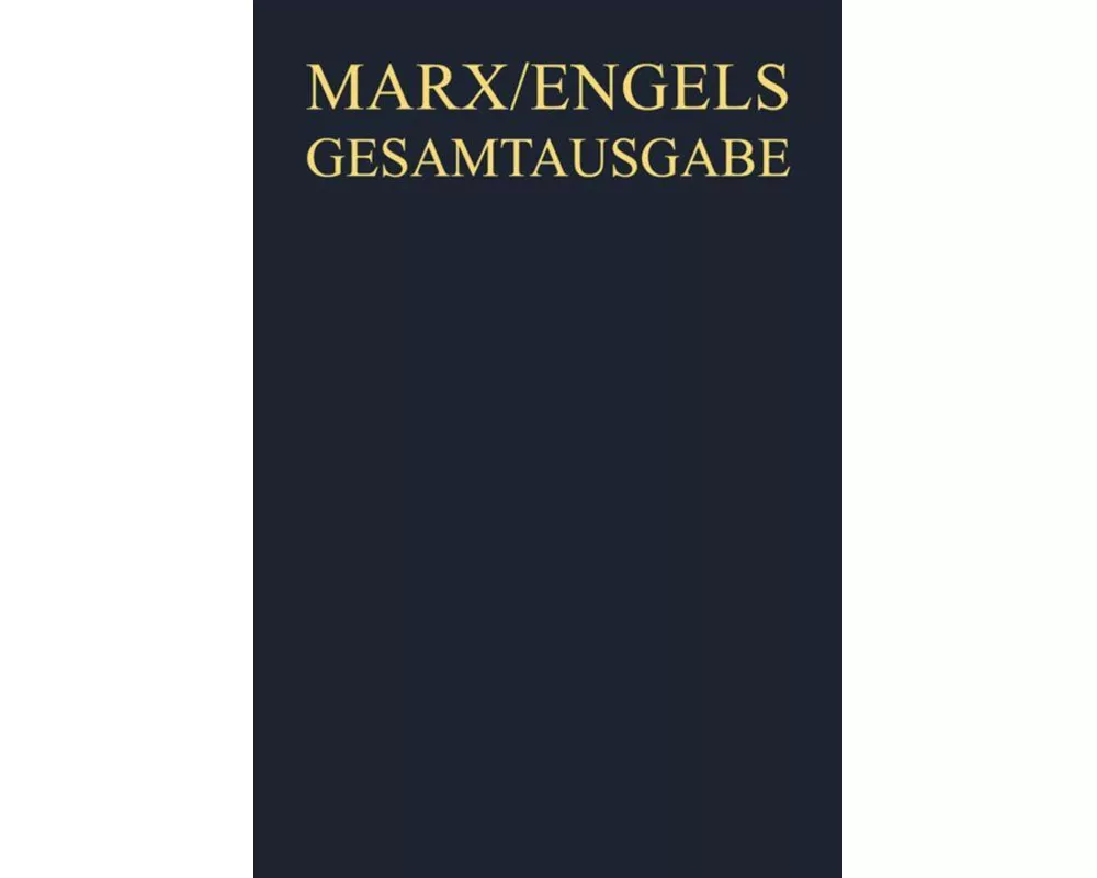 Karl Marx / Friedrich Engels: Briefwechsel, Januar 1858 bis August 1859