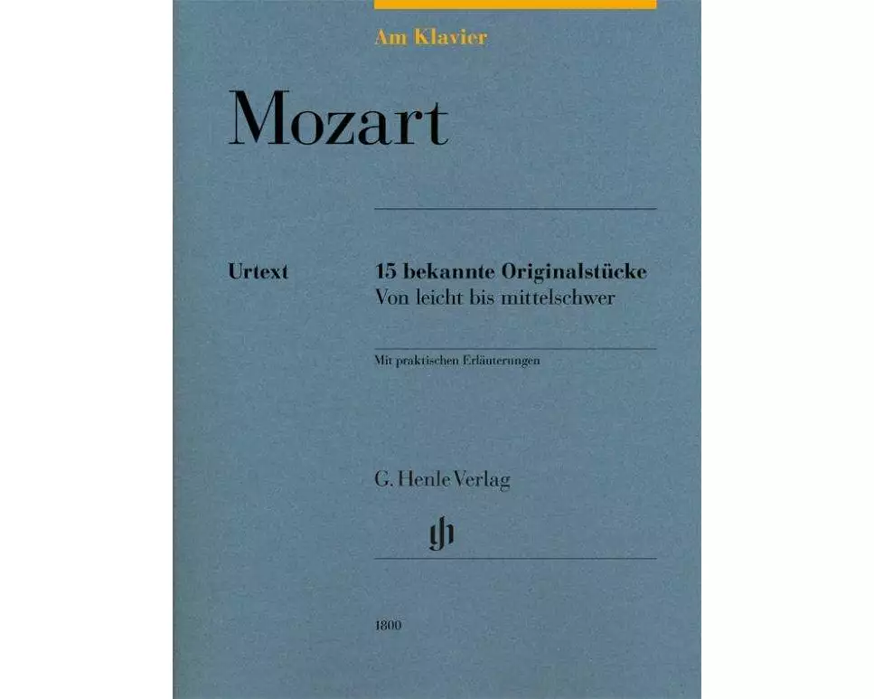 Am Klavier - Mozart