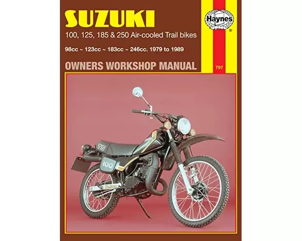 Suzuki 100, 125, 185 & 250 Air-Cooled Trail Bikes (79 - 89)
