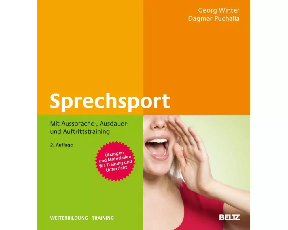 Sprechsport mit Aussprache-, Ausdauer- und Auftrittstraining