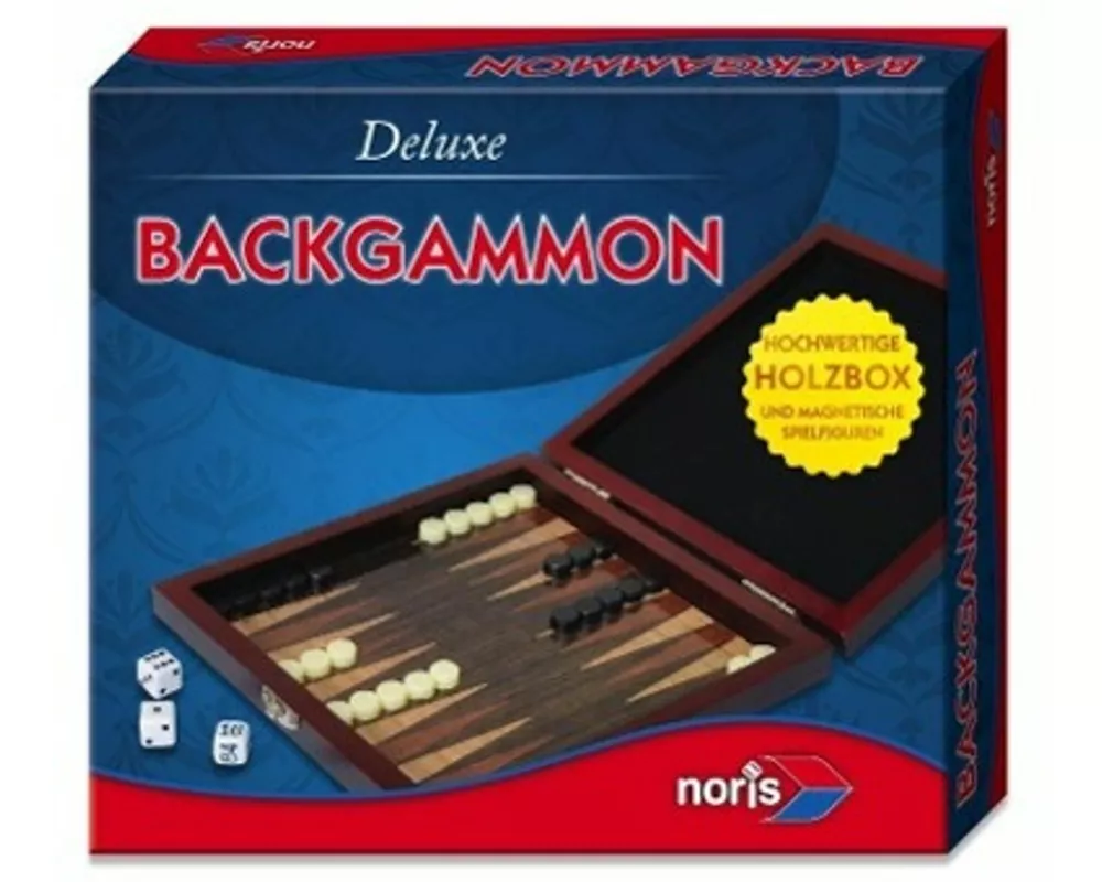 Deluxe Reisespiel Backgammon