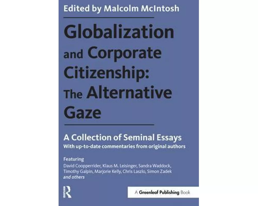 Globalization and Corporate Citizenship: The Alternative Gaze