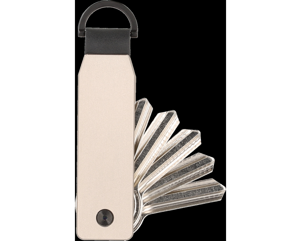 VALENTA Key Organizer Aluminium 588959 Natural