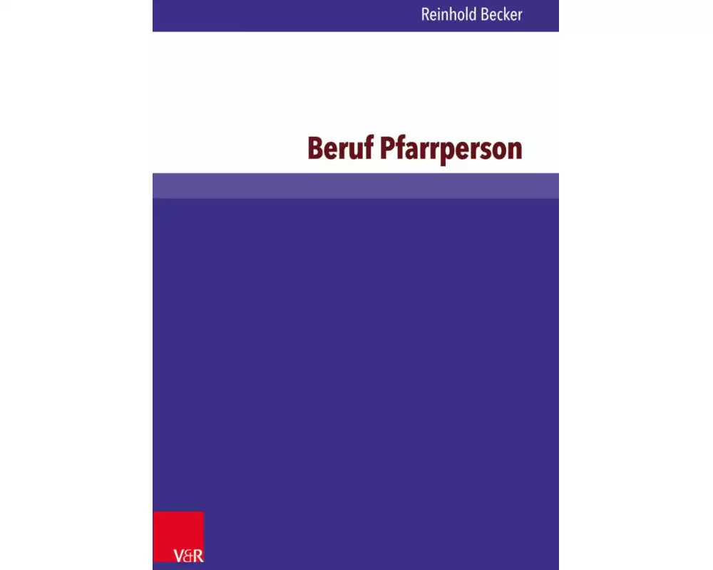Beruf Pfarrperson