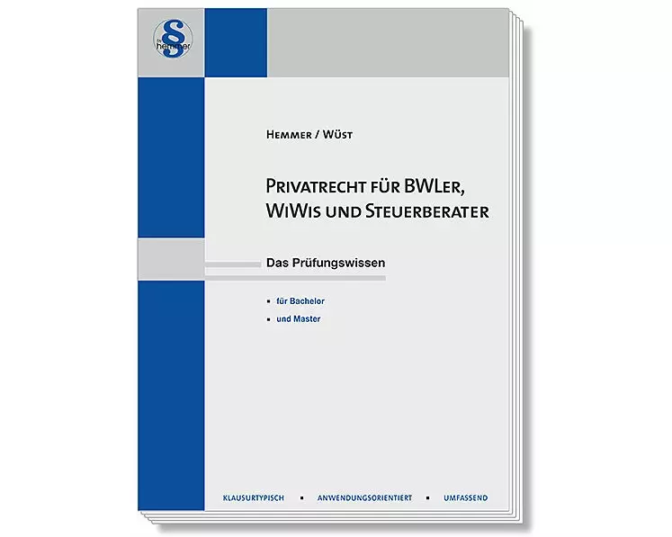 Privatrecht für BWL'er, WiWi`s und Steuerberater