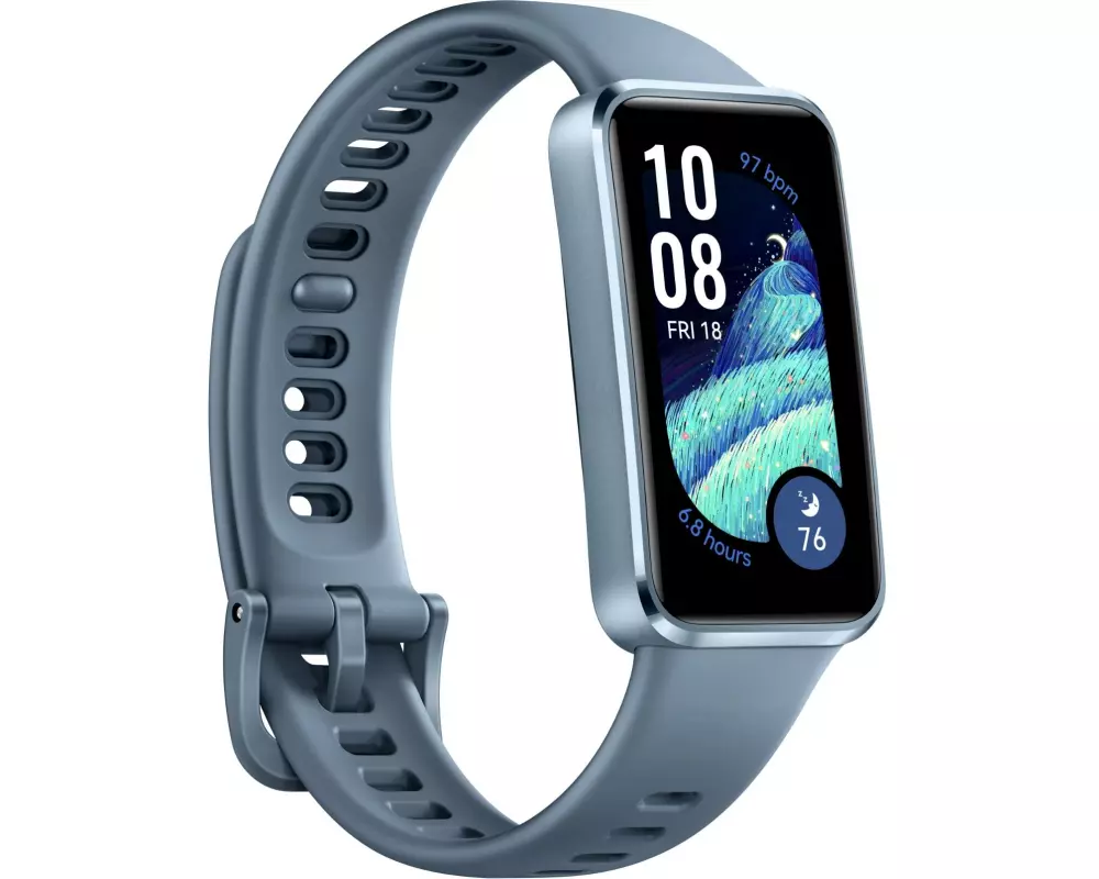 Huawei Aktivitätsarmband Band 10 1.47 Zoll AMOLED Blau Blau