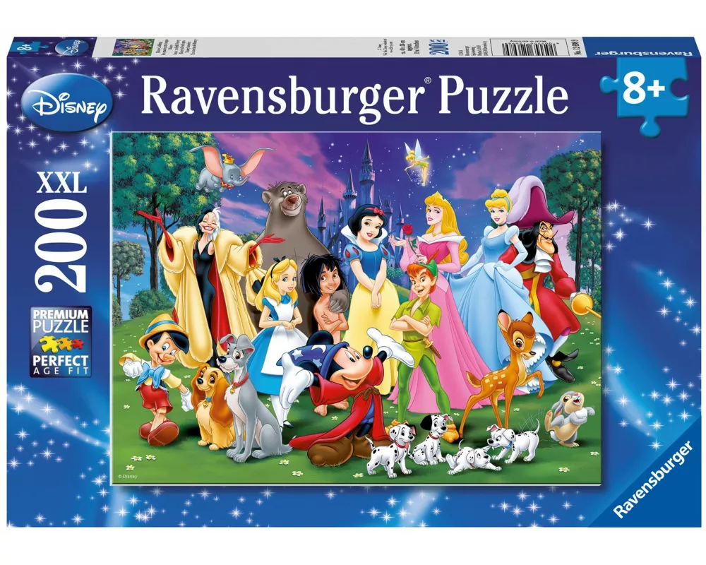 Kinderpuzzle 200 XXL Teile - Disney Classics - Disney Lieblinge