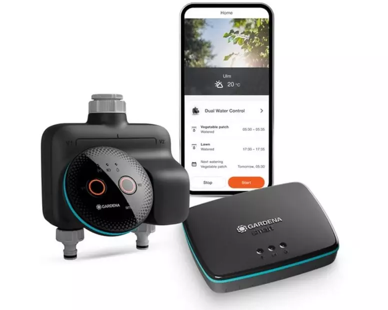 GARDENA Smart dual Wassersteuerungsset