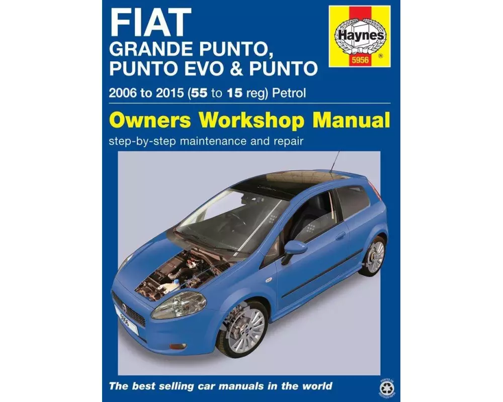 Fiat Grande Punto, Punto Evo and Punto Petrol (06 - 15) Haynes Repair Manual