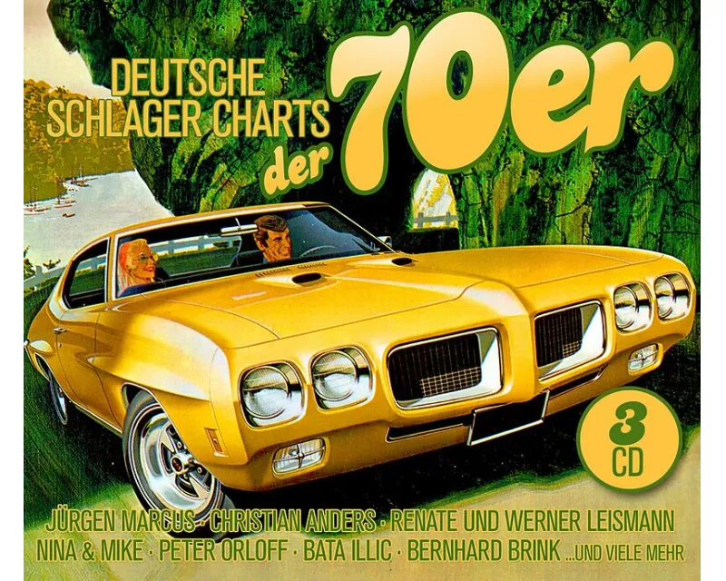 Deutsche Schlager Charts der 70er