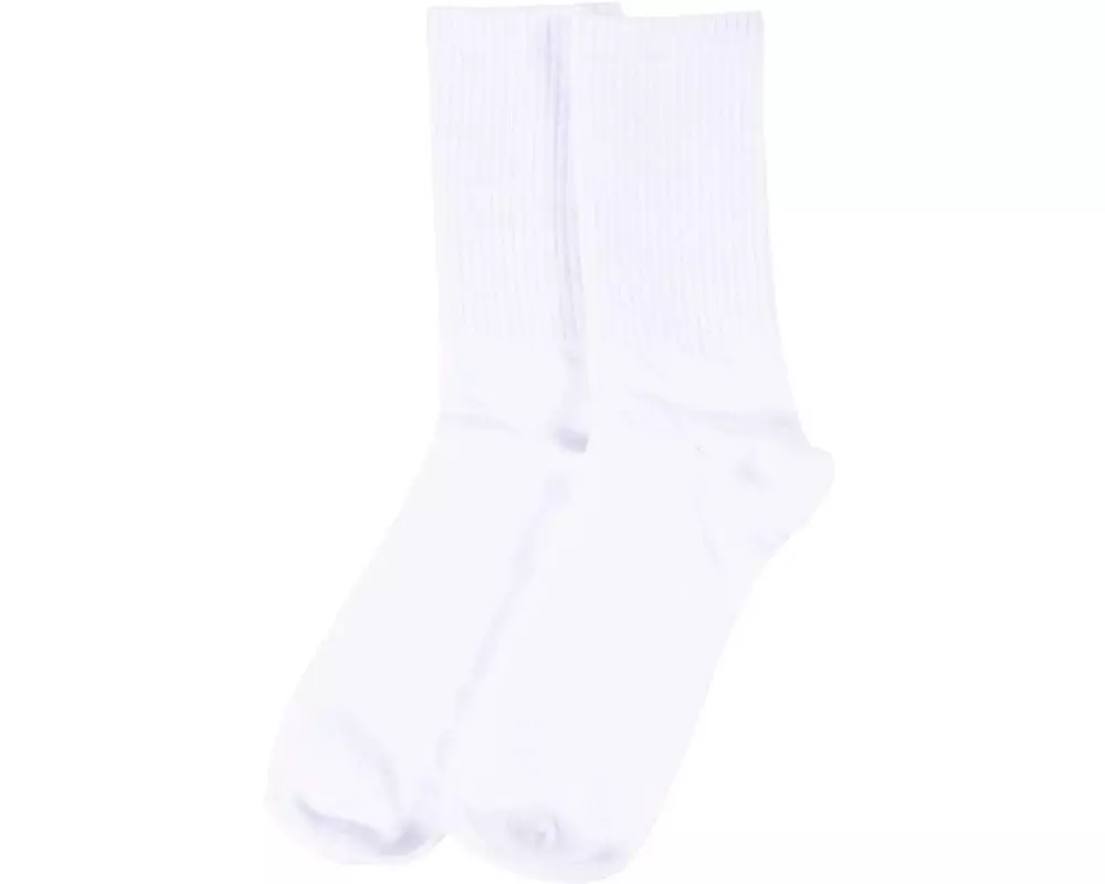 Creativ Company Socken Baumwolle, 10 Stück, Weiss