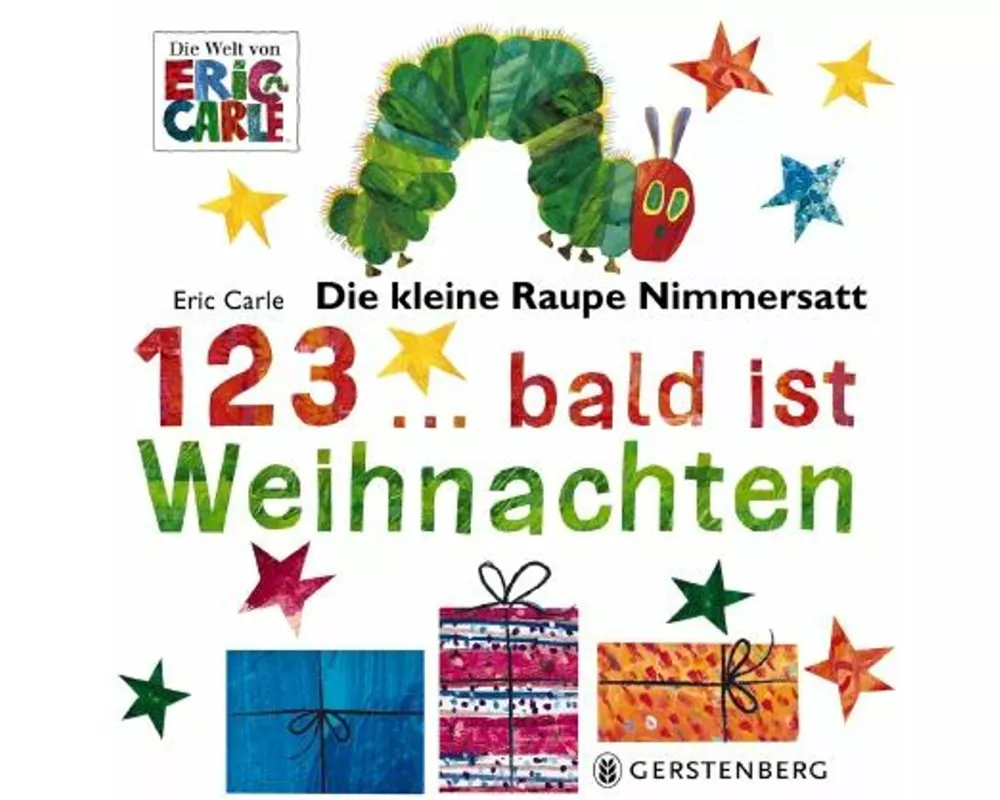 Die kleine Raupe Nimmersatt - 1, 2, 3 ... bald ist Weihnachten