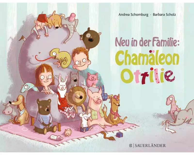 Neu in der Familie: Chamäleon Ottilie