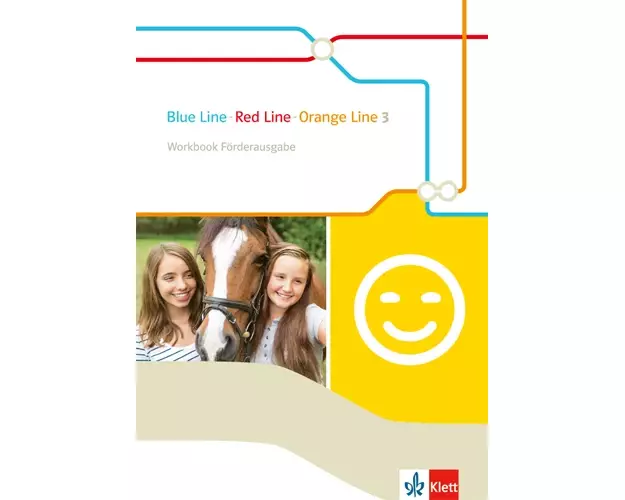 Blue Line - Red Line - Orange Line 3. Workbook Förderausgabe