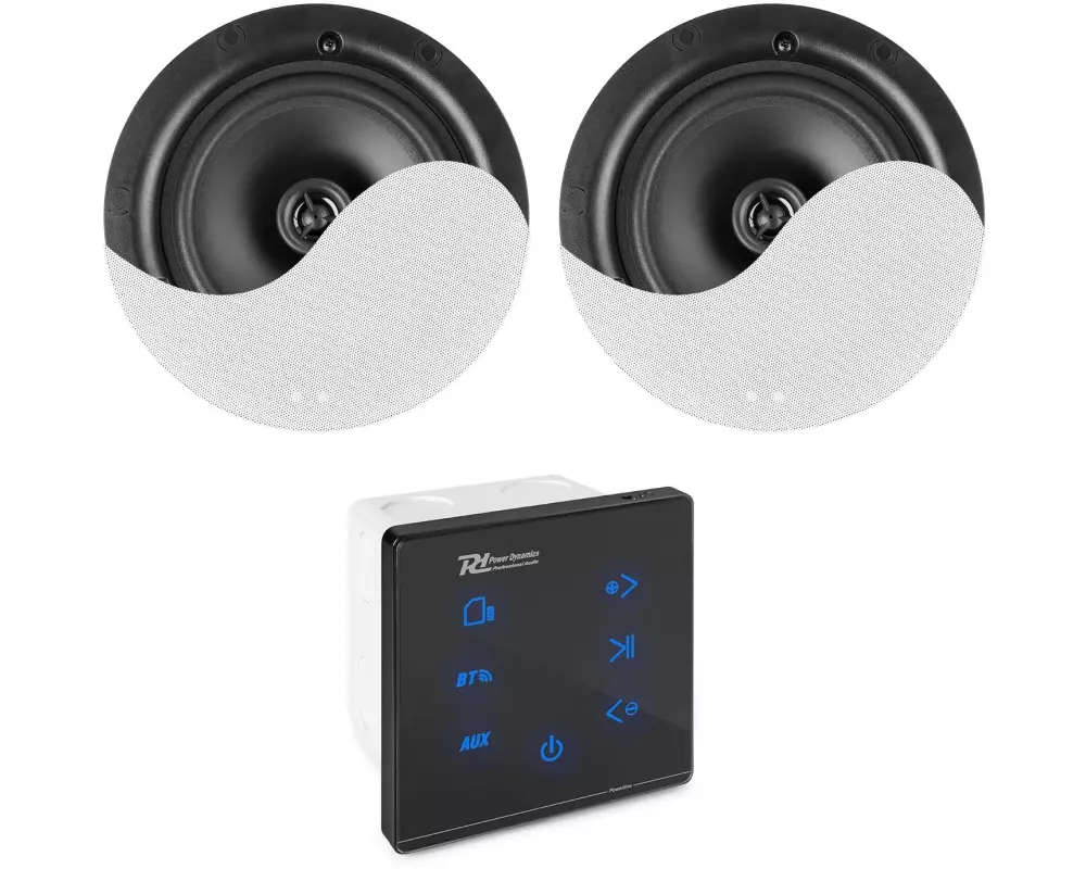 Power Dynamics Deckenlautsprecher Powerline A50B 2er-Set