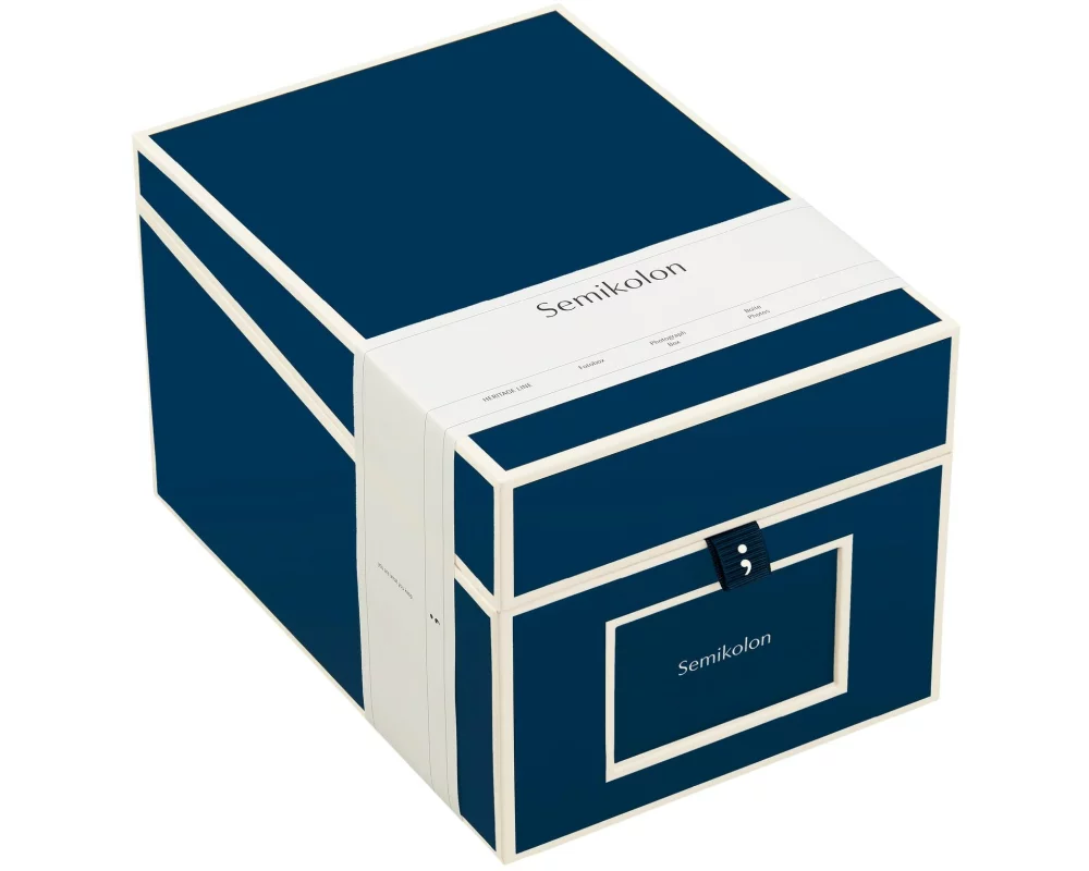 Semikolon Fotobox Marineblau