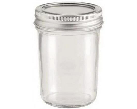 Glorex Glas mit Deckel Lili Rose 200 ml