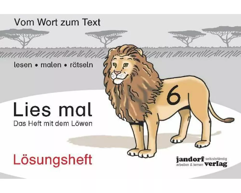 Lies mal 6 - Das Heft mit dem Löwen