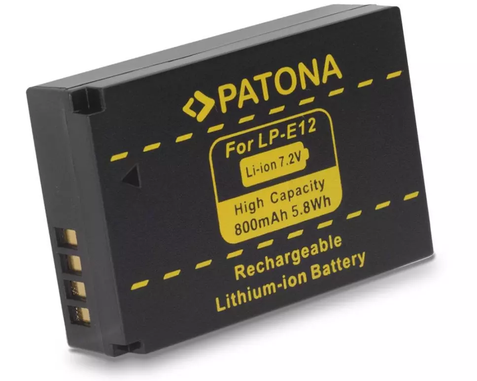 Patona Digitalkamera-Akku LP-E12