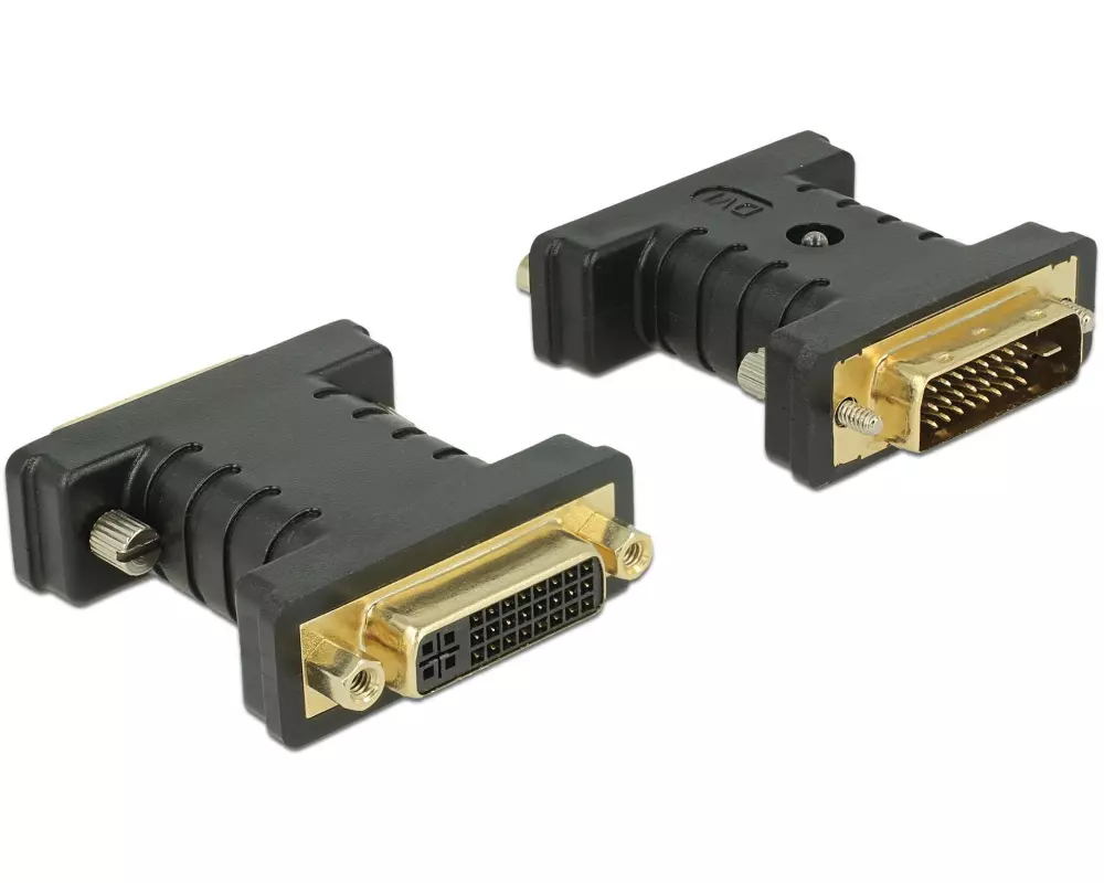 Delock EDID Emulator DVI-D - DVI-D Adapter