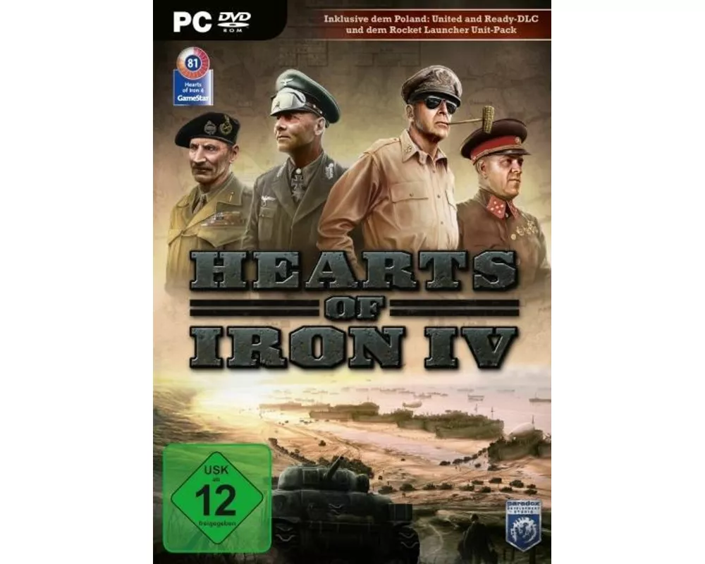 Hearts of Iron IV. Für Windows 7/8/10 (64-Bit)
