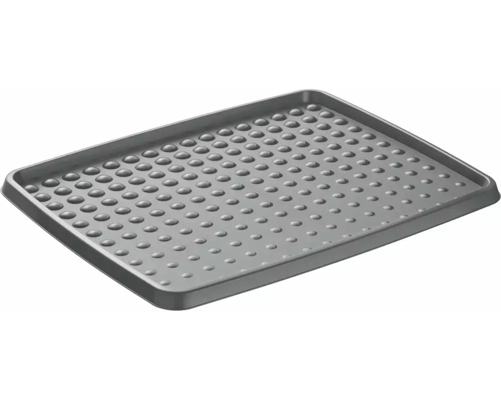 Rotho Abtropfmatte Drops für Schuhe Dunkelgrau