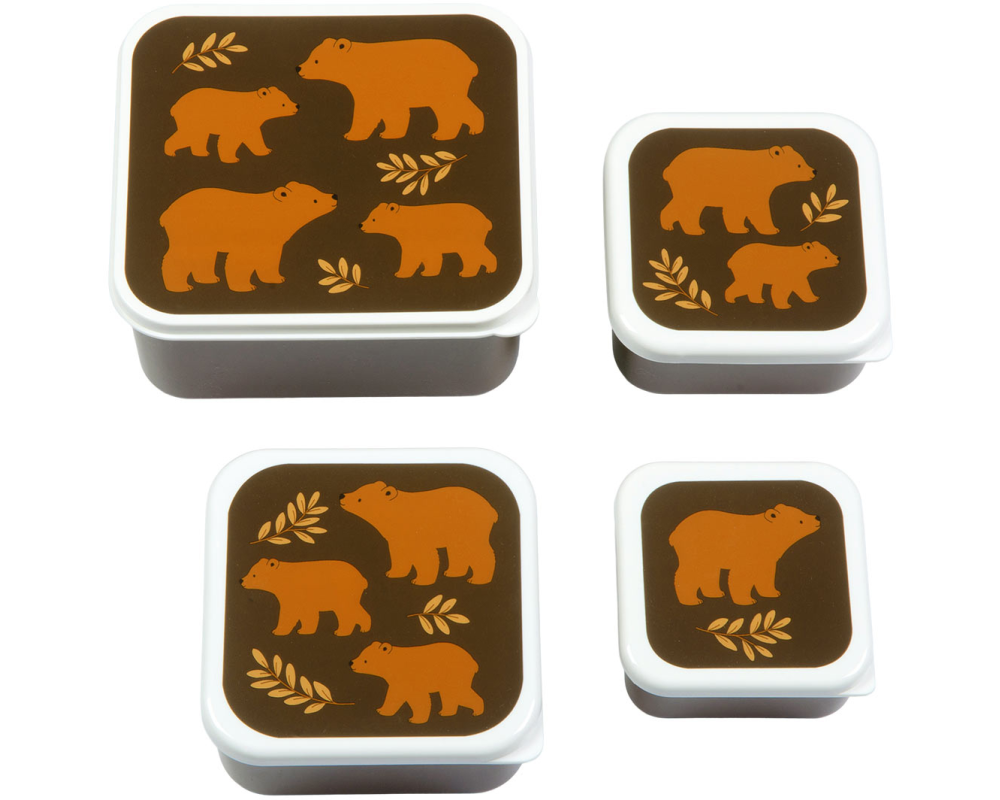 ALLC Lunch & snack box set SBSEBE43 Bears