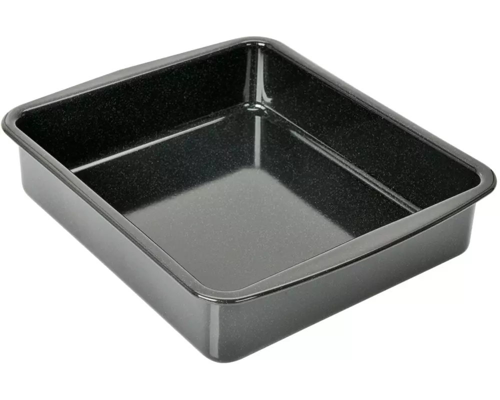 Kaiser Grill- und Auflaufform, Eckig, Schwarz