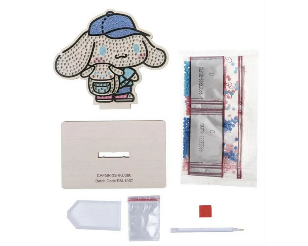 CRAFT Buddy Crystal Art Buddy Cinnamoroll mit Kristallen und Zubehör