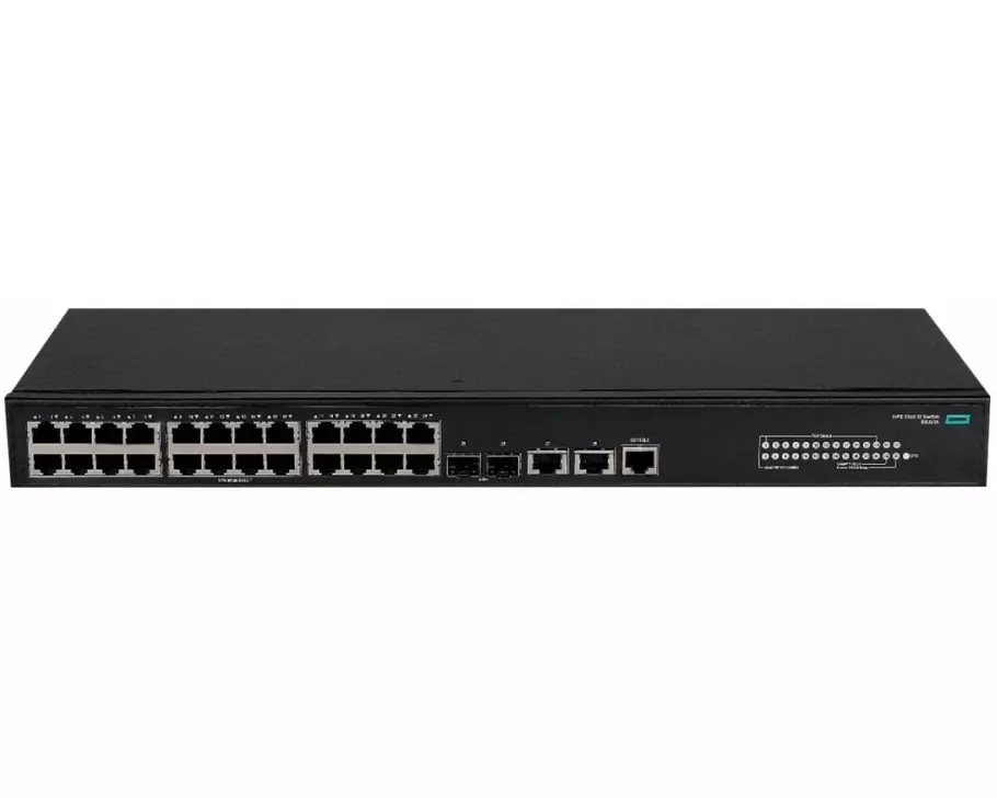 HPE FlexNetwork 5140 EI Switch, 24G, 2 SFP+, 2 XGT Ports, including PSU